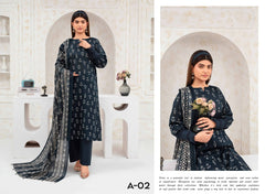 Summer Bloom By AS Printed Lawn 2026.