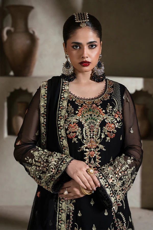 Luxury Embroidered Shamsa 3PC Unstitched Lawn By AZU