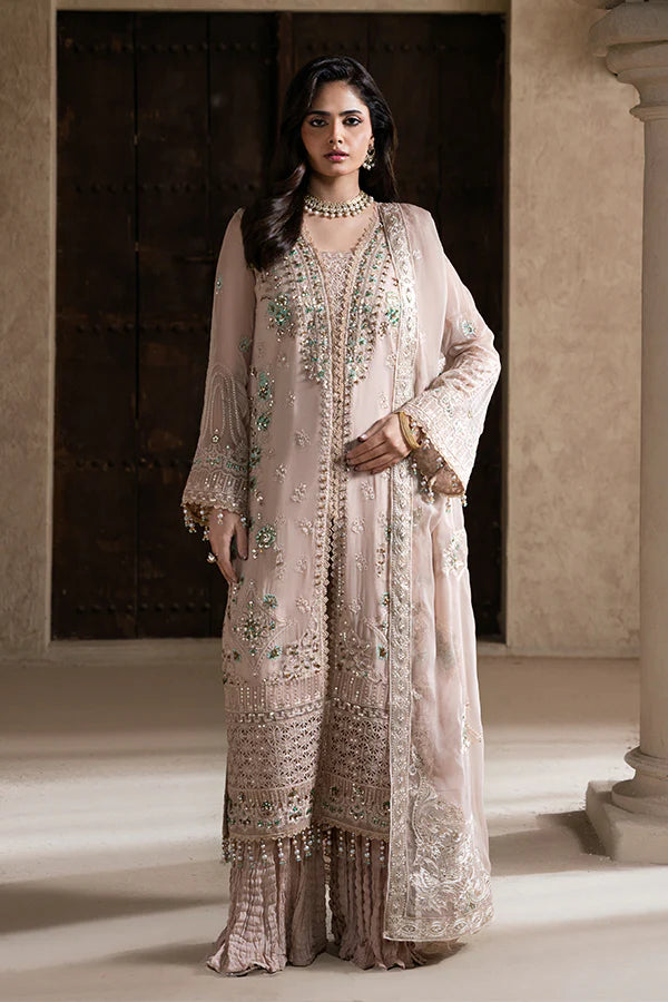 Luxury Embroidered Roshanara 3PC Unstitched Lawn By AZU