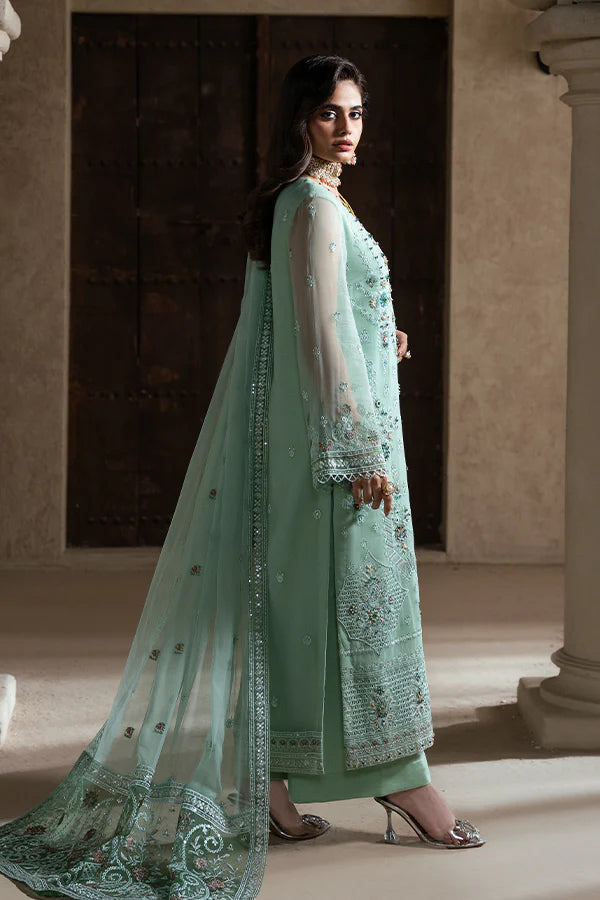 Luxury Embroidered Nazneen 3PC Unstitched Lawn By AZU