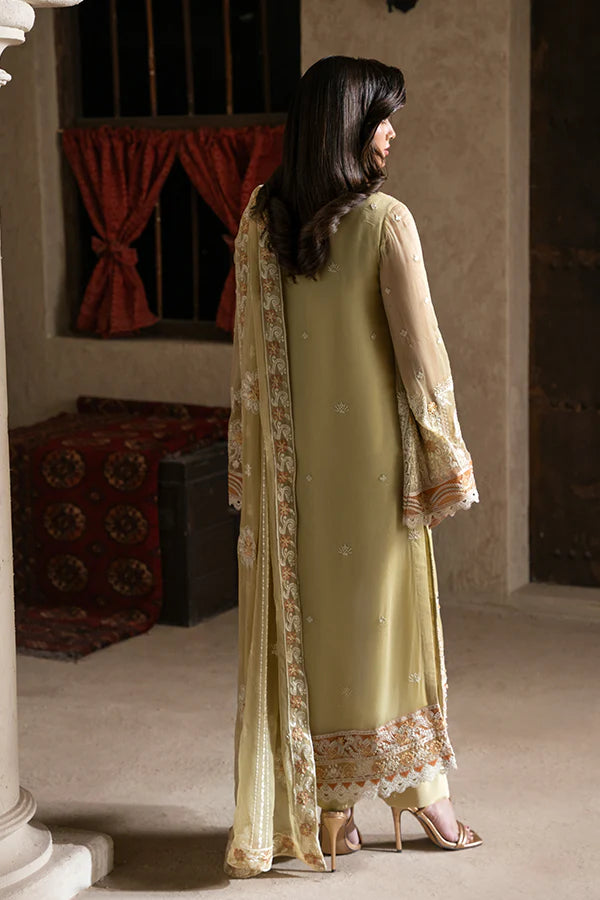 Luxury Embroidered Mehrunisa 3PC Unstitched Lawn By AZU