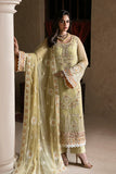 Luxury Embroidered Mehrunisa 3PC Unstitched Lawn By AZU