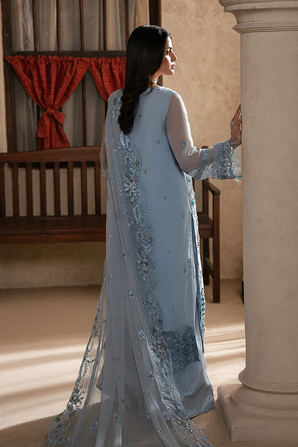 Luxury Embroidered Noorain 3PC Unstitched Lawn By AZU