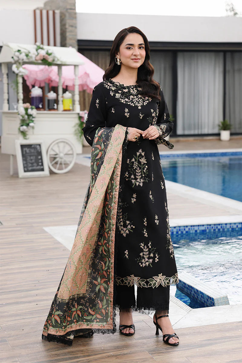 Premium Embroidered Afsaneh 3PC Unstitched Lawn By Rang Rasiya