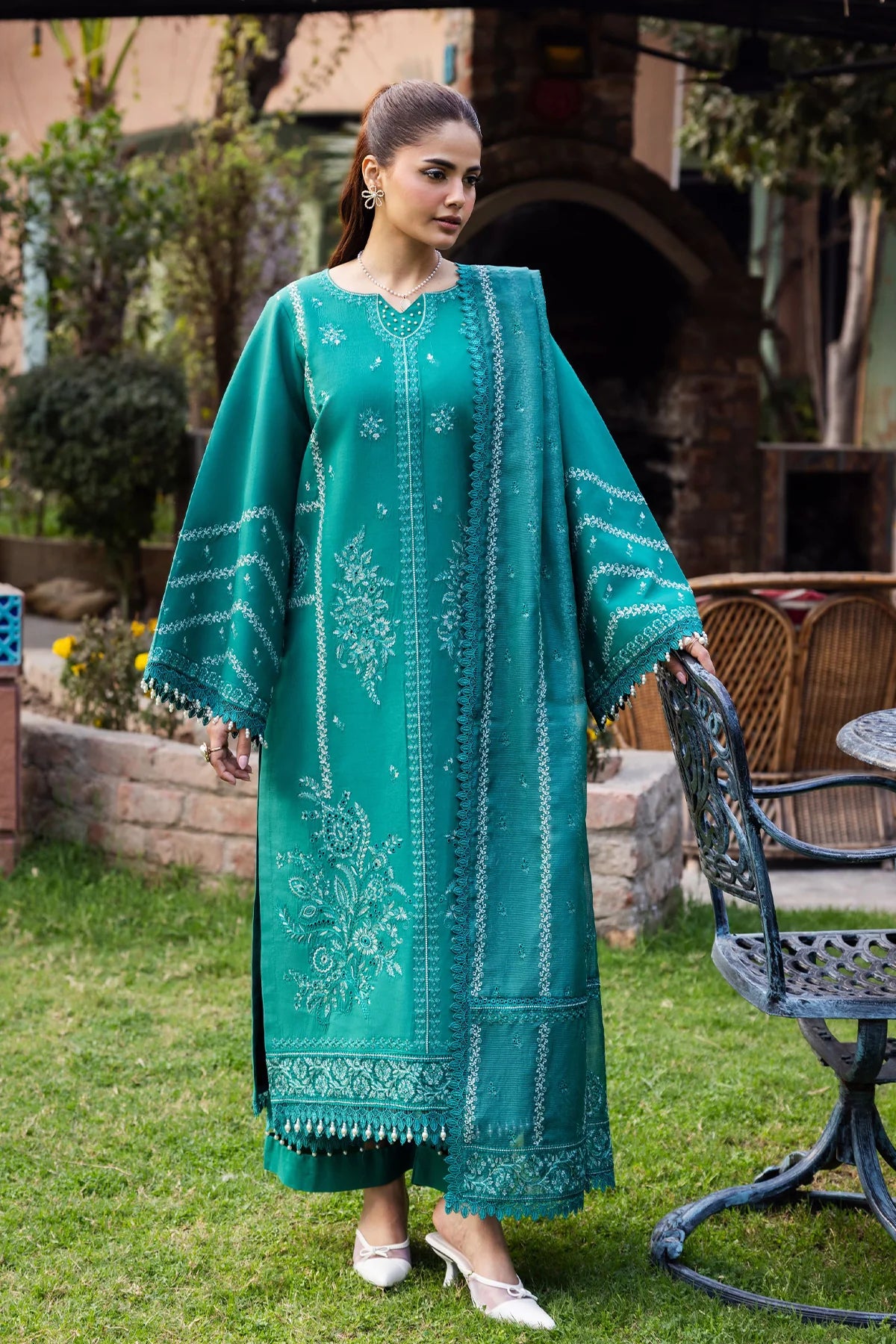 Khaas Embroidered Lawn By Peridot PR-558A