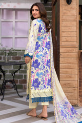 PERIDOT Lawn Embroidered 3PC | PR-549