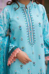PERIDOT Lawn Embroidered 3PC | PR-545