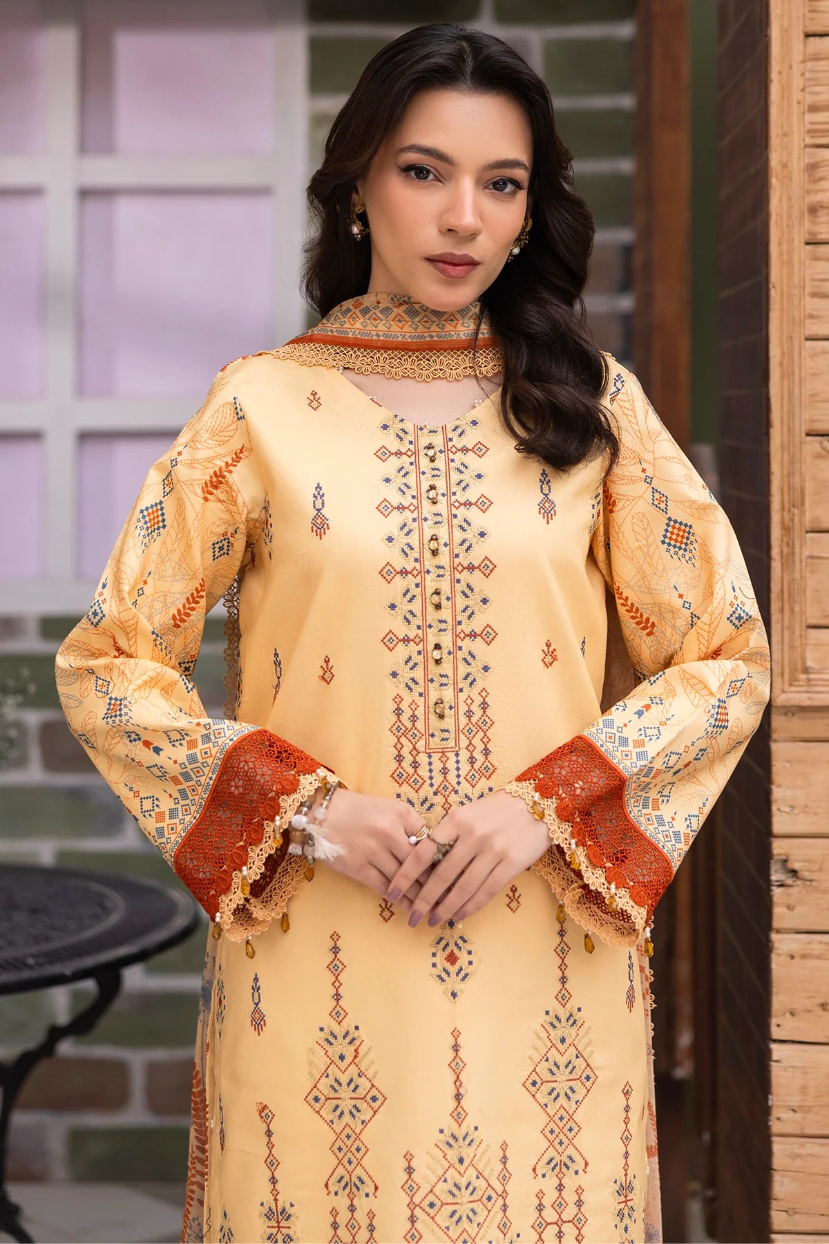 PERIDOT Lawn Embroidered 3PC | PR-553