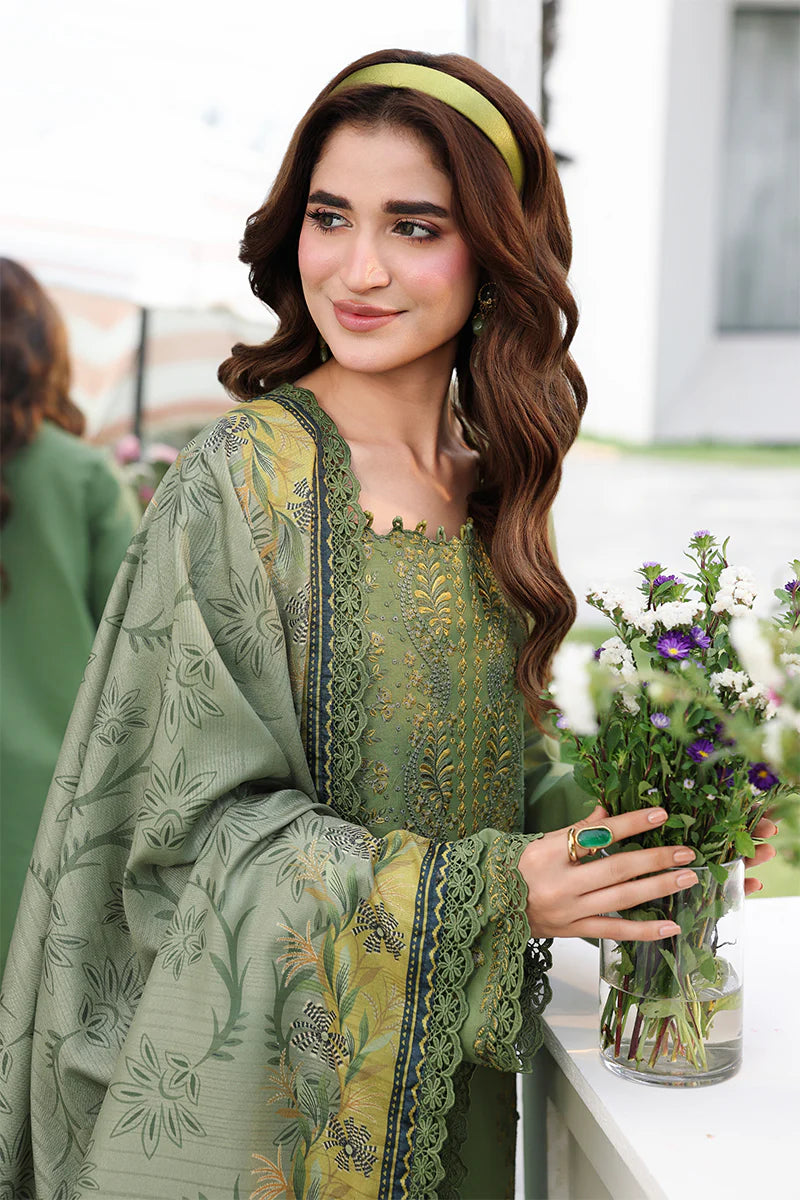 Premium Embroidered Bahar 3PC Unstitched Lawn By Rang Rasiya