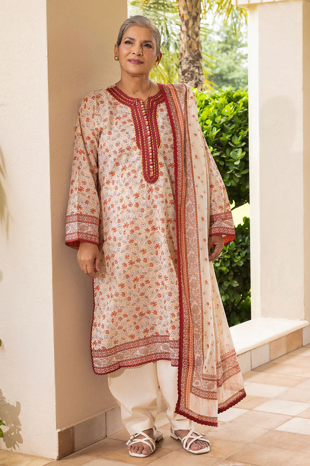 Gul Ahmed Printed Suit 3PC CL-62130 A