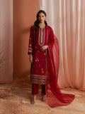 Festive Embroidered Karandi  | Unstitched 3PC lawn EWU6V22-32091-3P