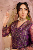 Luxury Embroidered Net Unstitched 3PC Suit By Maryams