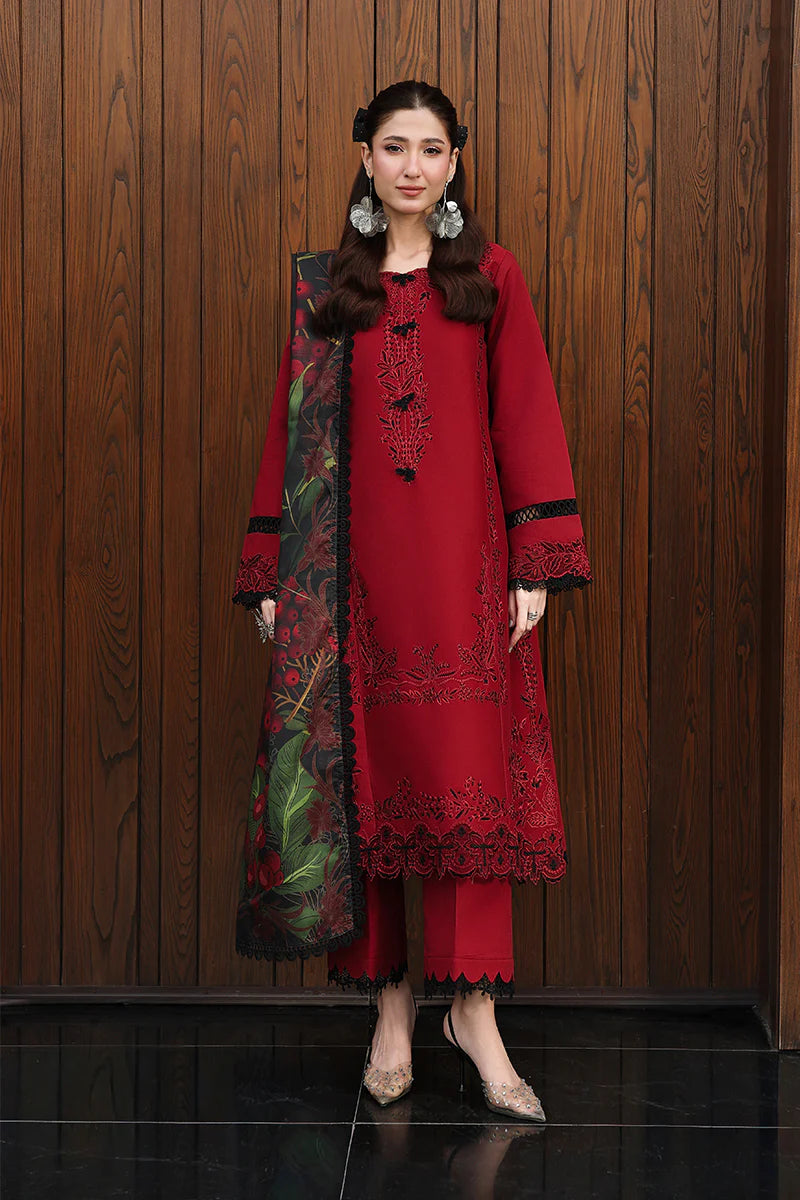 Premium Embroidered Dilara 3PC Unstitched Lawn By Rang Rasiya