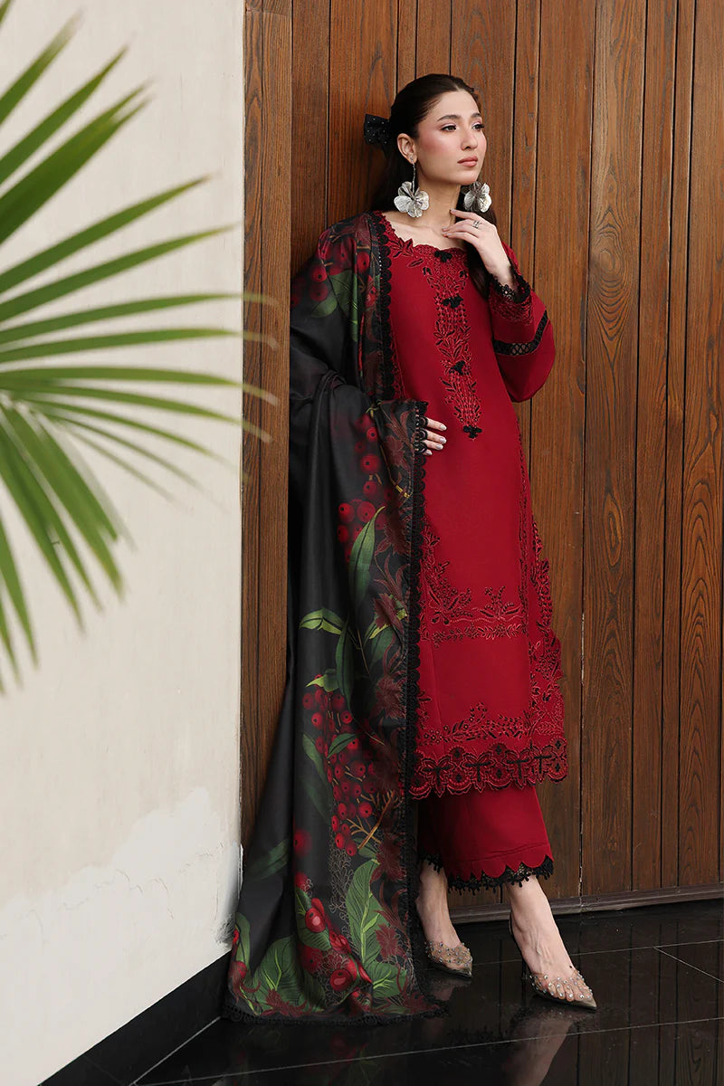 Premium Embroidered Dilara 3PC Unstitched Lawn By Rang Rasiya