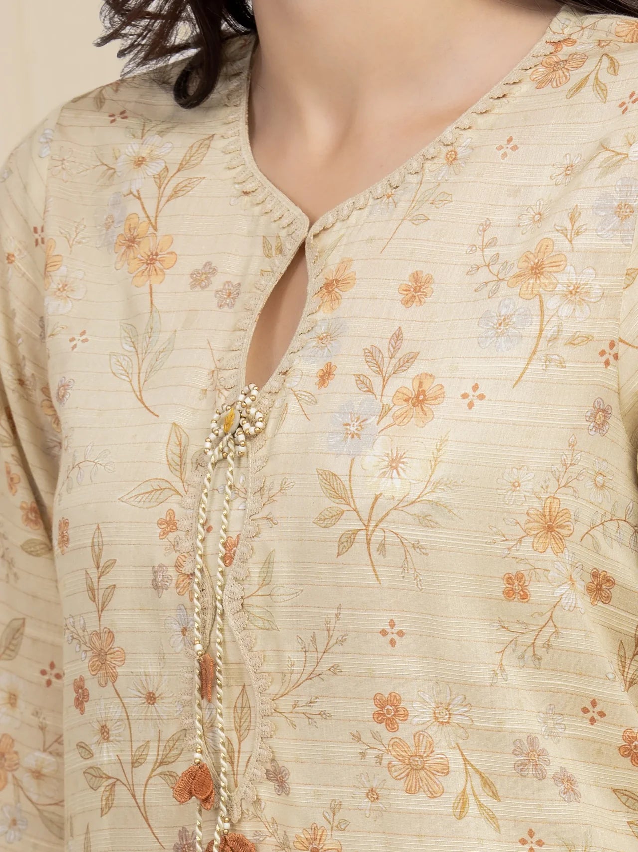 MERAK ZARI | Unstitched 3PC lawn EWU6M6-026-3P