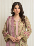 MERAK ZARI | Unstitched 3PC lawn EWU6M6-033-3P
