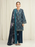 MERAK ZARI | Unstitched 3PC lawn EWU6M6-051-3P