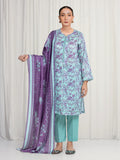 MERAK ZARI | Unstitched 3PC lawn EWU6M6-064-3P