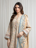 MERAK ZARI | Unstitched 3PC lawn EWU6M6-102-3PC