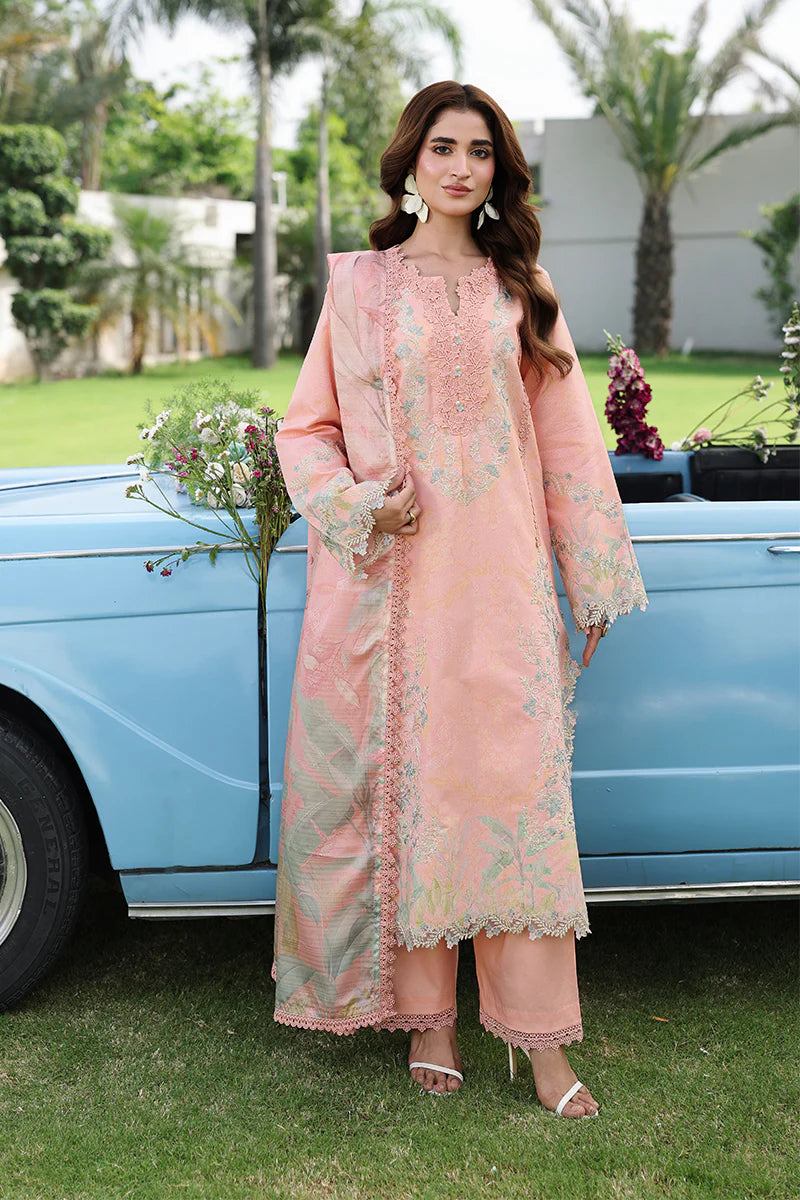 Premium Embroidered Laleh 3PC Unstitched Lawn By Rang Rasiya