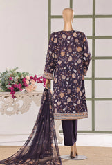 Mehak By HZ Textiles Embroidered 3PC Lawn Suit