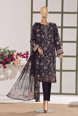 Mehak By HZ Textiles Embroidered 3PC Lawn Suit
