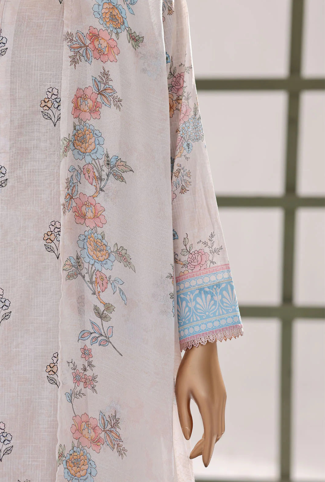 Mehak By HZ Textiles Embroidered 3PC Lawn Suit