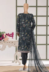 Mehak By HZ Textiles Embroidered 3PC Lawn Suit