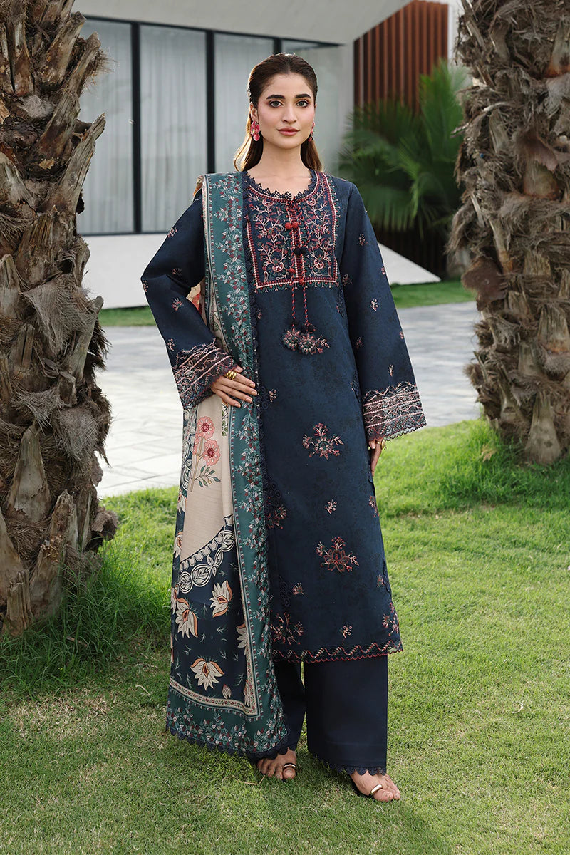 Premium Embroidered Nilofer 3PC Unstitched Lawn By Rang Rasiya
