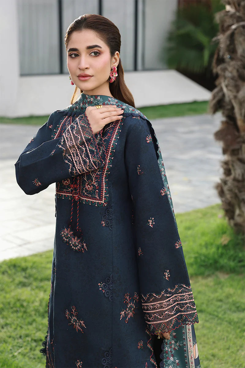 Premium Embroidered Nilofer 3PC Unstitched Lawn By Rang Rasiya