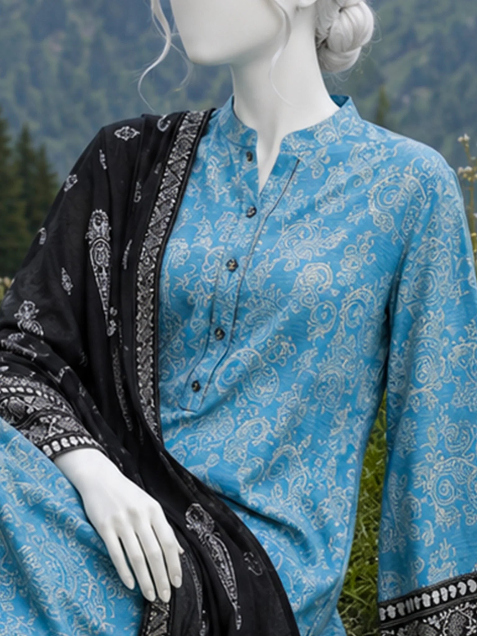J. | Printed Khaddar 3PC Unstitched Panjnad
