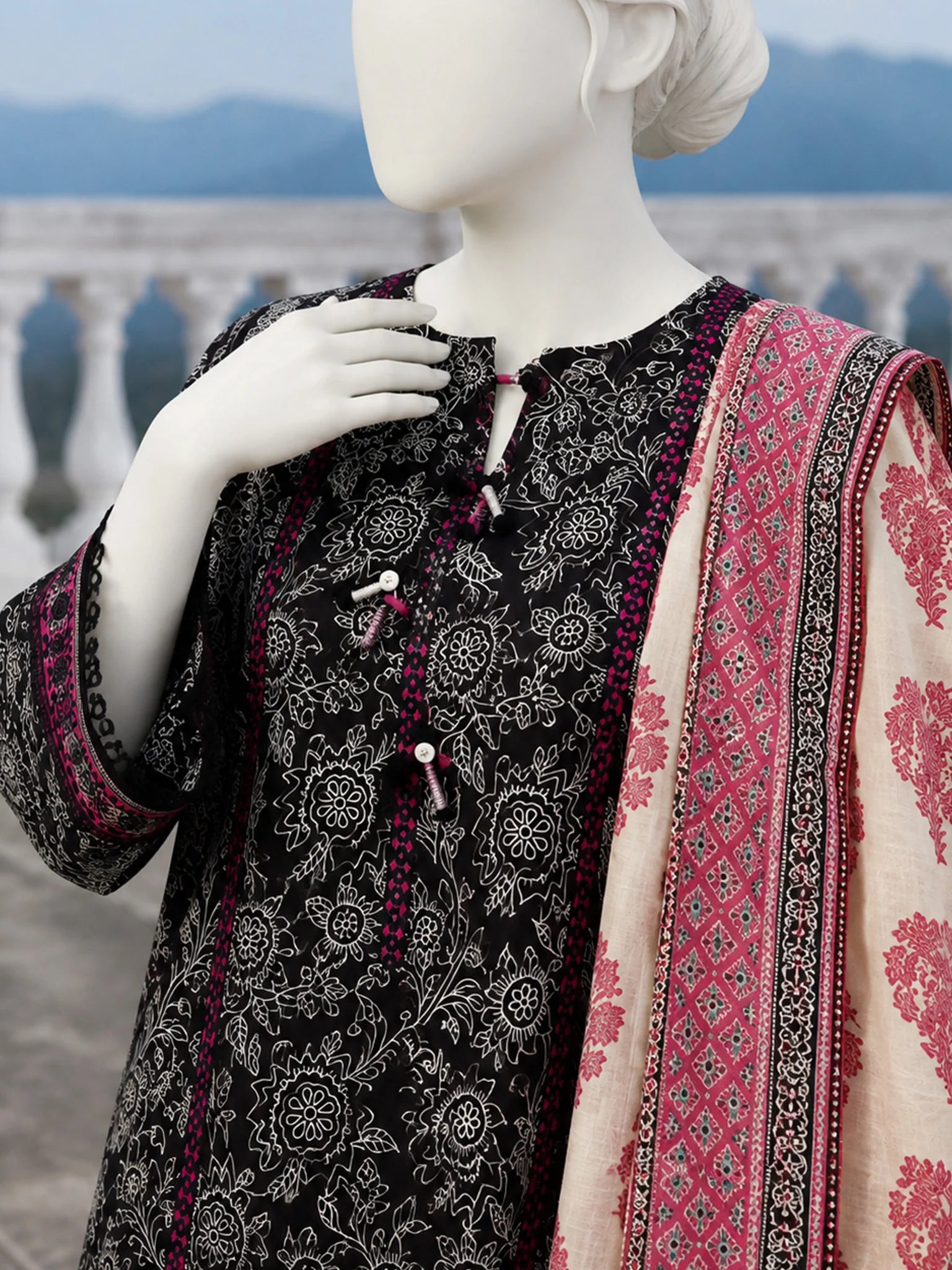 J. | Printed Khaddar 3PC Unstitched Panjnad