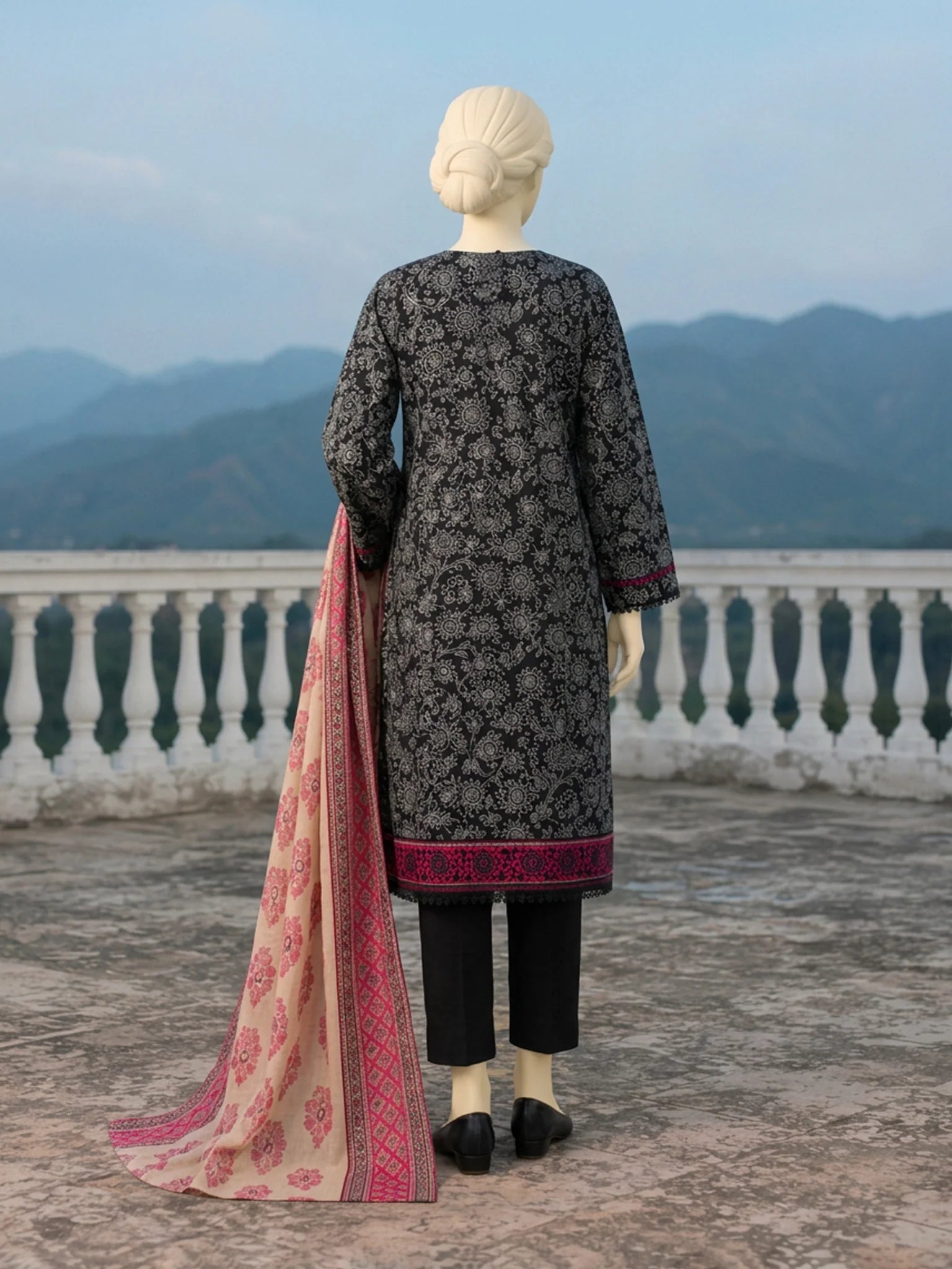 J. | Printed Khaddar 3PC Unstitched Panjnad