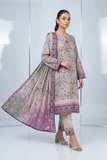 Original Stitched Binsaeed 3PC Printed Lawn Article 37