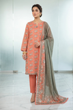 Original Stitched Binsaeed 3PC Printed Lawn Article 3