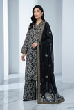 Original Stitched Binsaeed 3PC Printed Lawn Article 8