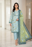 Original Stitched Binsaeed 3PC Printed Lawn Article 22