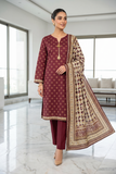 Original Stitched Binsaeed 3PC Printed Lawn Article 21