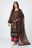 Original Stitched Binsaeed 3PC Embroidered Lawn Article 5