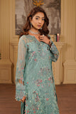 Luxury Embroidered Chiffon Unstitched 3PC Suit By Maryams