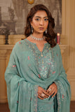 Luxury Embroidered Chiffon Unstitched 3PC Suit By Maryams