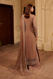 Luxury Embroidered Chiffon Unstitched 3PC Suit By Maryams