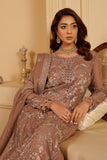 Luxury Embroidered Chiffon Unstitched 3PC Suit By Maryams
