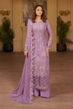 Luxury Embroidered Chiffon Unstitched 3PC Suit By Maryams