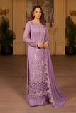 Luxury Embroidered Chiffon Unstitched 3PC Suit By Maryams