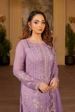 Luxury Embroidered Chiffon Unstitched 3PC Suit By Maryams