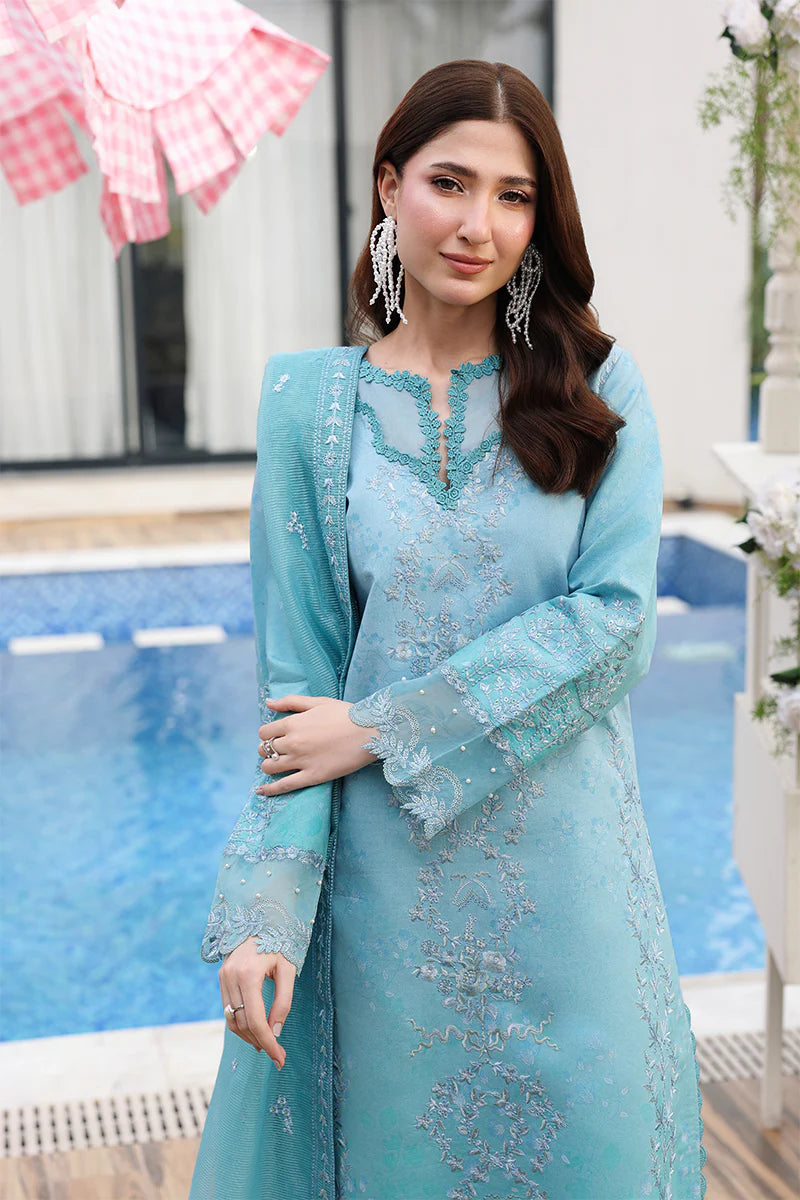 Premium Embroidered Tara 3PC Unstitched Lawn By Rang Rasiya