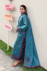 Premium Embroidered Tina 3PC Unstitched Lawn By Rang Rasiya