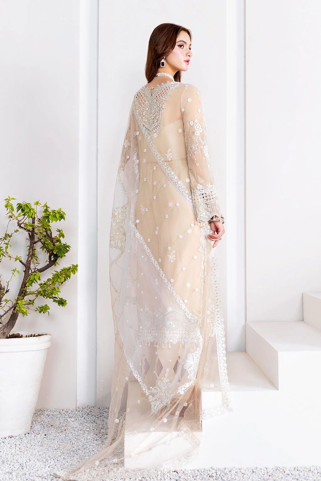 Luxury Embroidered Ramsha Arzoo 3PC Unstitched Lawn U-201