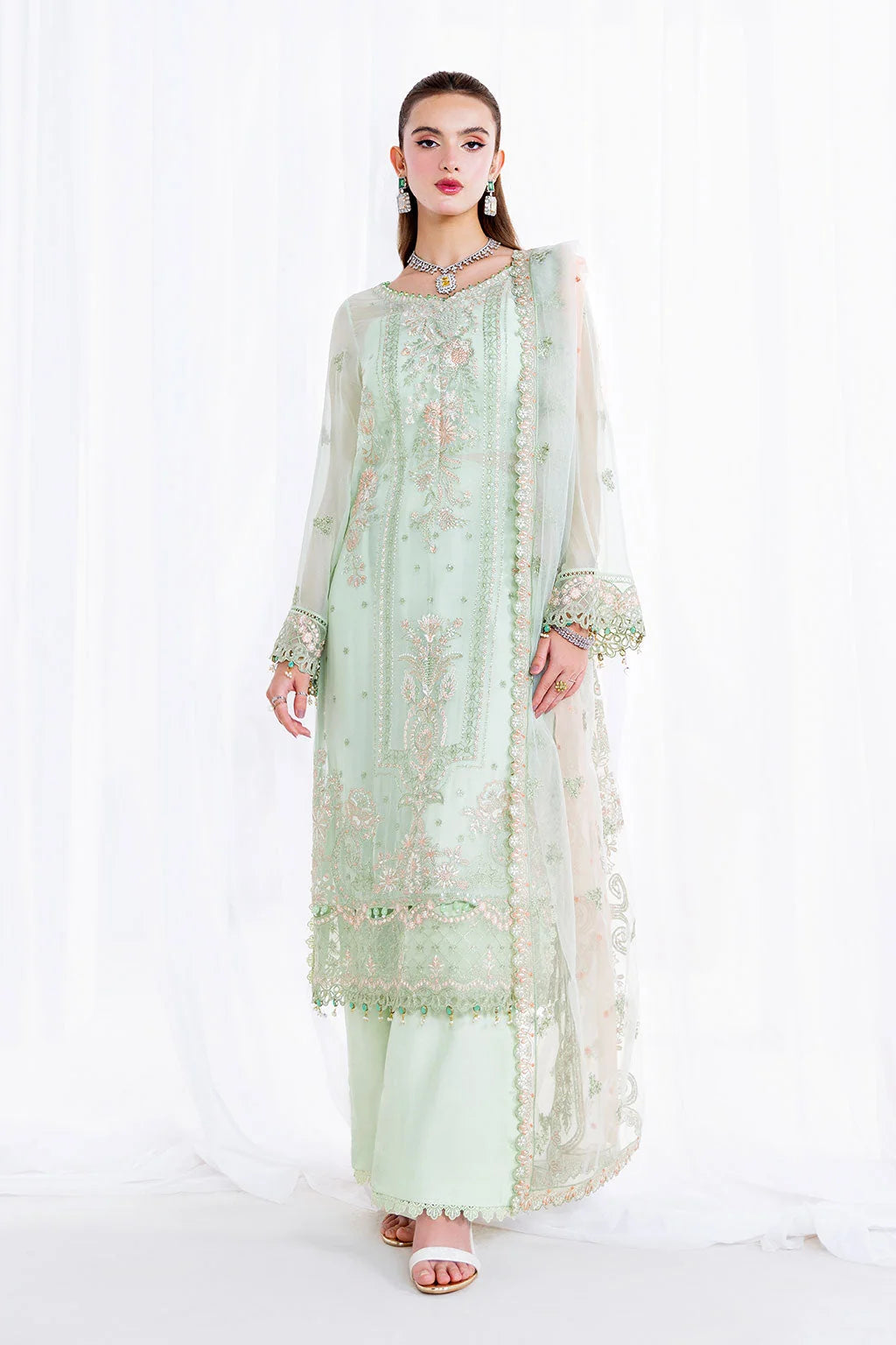 Luxury Embroidered Ramsha Arzoo 3PC Unstitched Lawn U-207